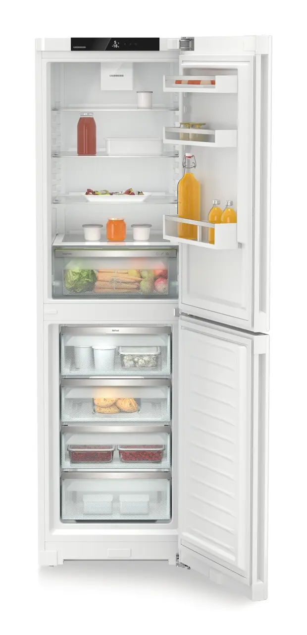 Combina frigorifica Liebherr CNd 5704, 359 l, No Frost,  DuoCooling,EasyFresh, Interior Fit, Clasa D, H 201.5 cm, Alb [4]