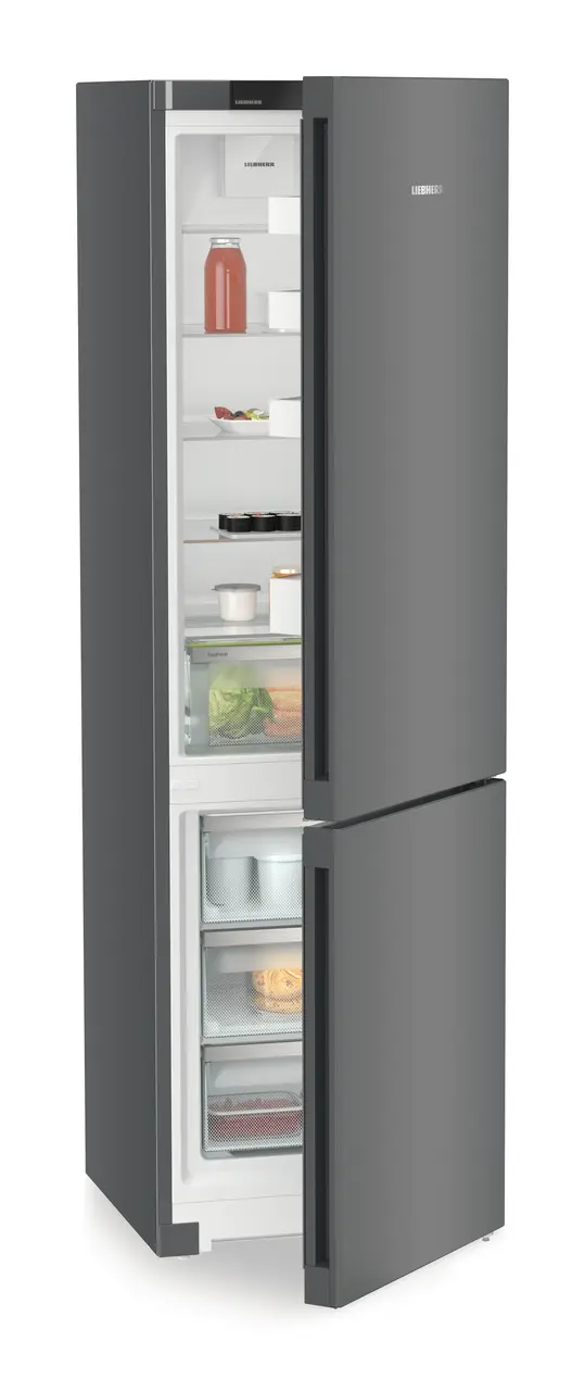Combina frigorifica Liebherr CNdgc 5703 Pure, EasyFresh, NoFrost, 371 l, 201.5 сm, Classa C, Dark Grey [5]