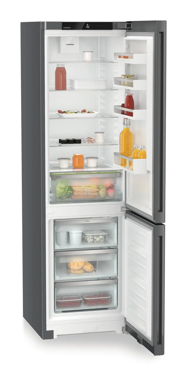 Combina frigorifica Liebherr CNdgc 5703 Pure, EasyFresh, NoFrost, 371 l, 201.5 сm, Classa C, Dark Grey [8]