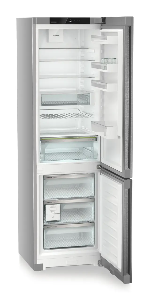 Combina frigorifica Liebherr CNsda 5723, 371 l, No Frost, DuoCooling,EasyFresh,  Interior Fit, Clasa A, H 201.5 cm, Inox [5]
