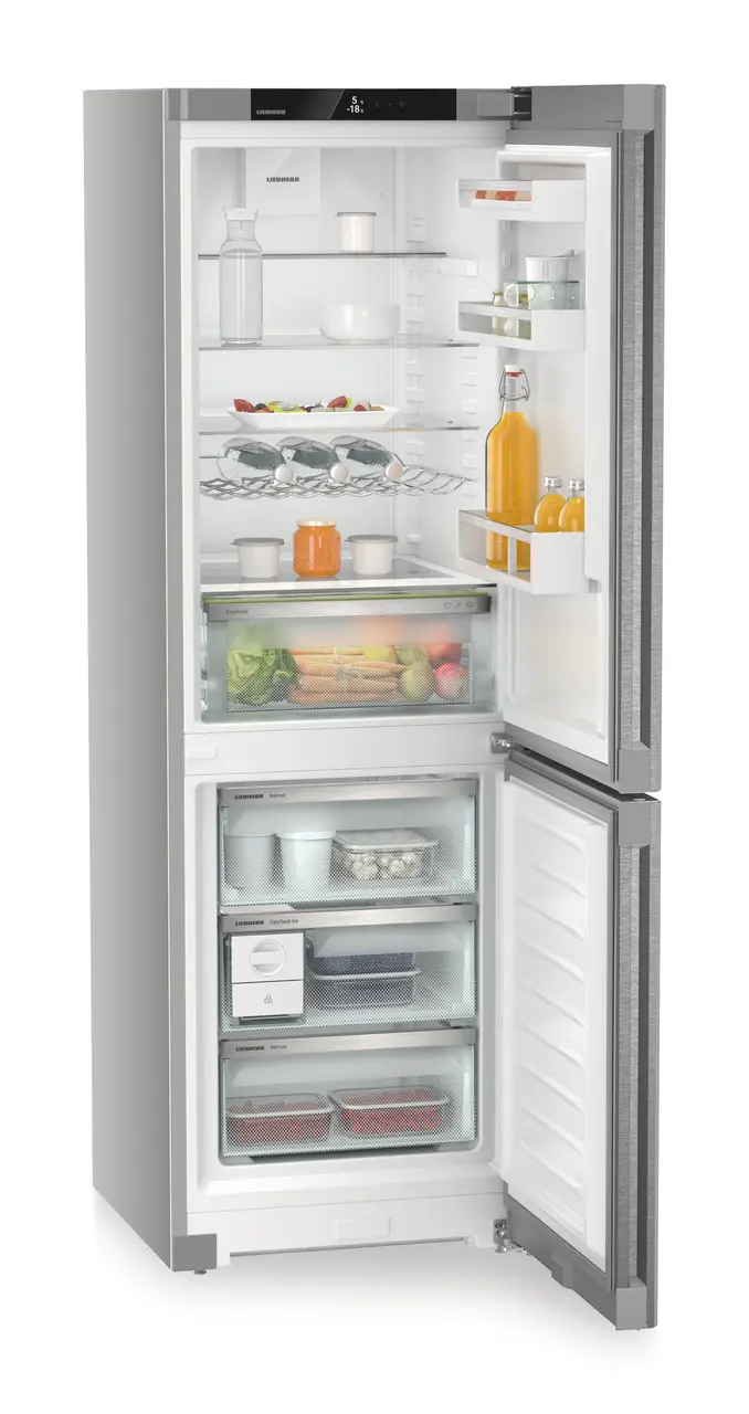 Combina frigorifica Liebherr CNsdb 5223, 330 l, No Frost, EasyFresh, H 185cm, Inox [6]