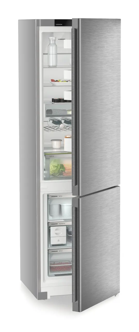 Combina frigorifica Liebherr CNsdb 5723, 371 l, NoFrost, DuoCooling, EasyFresh,  Interior Fit, Clasa B, H 201.5 cm, Inox [8]