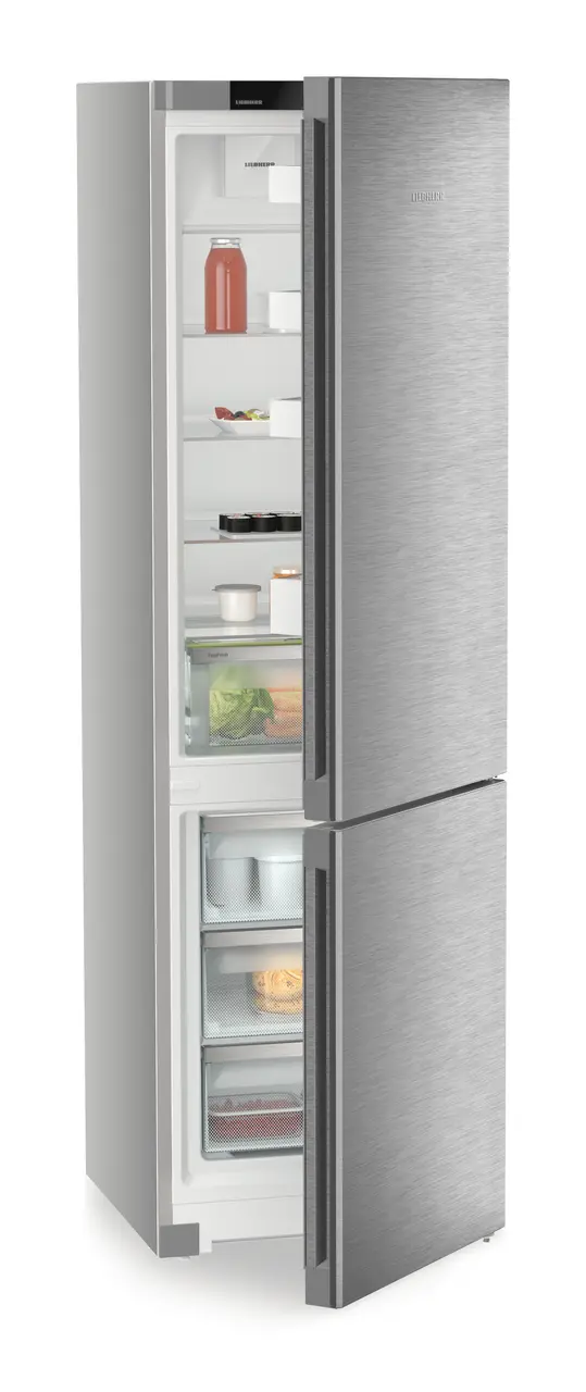 Combina frigorifica Liebherr CNsdc 5703, 371 l, EasyFresh, No Frost, DuoCooling, Interior Fit, Clasa C, H 201.5 cm, Inox [3]