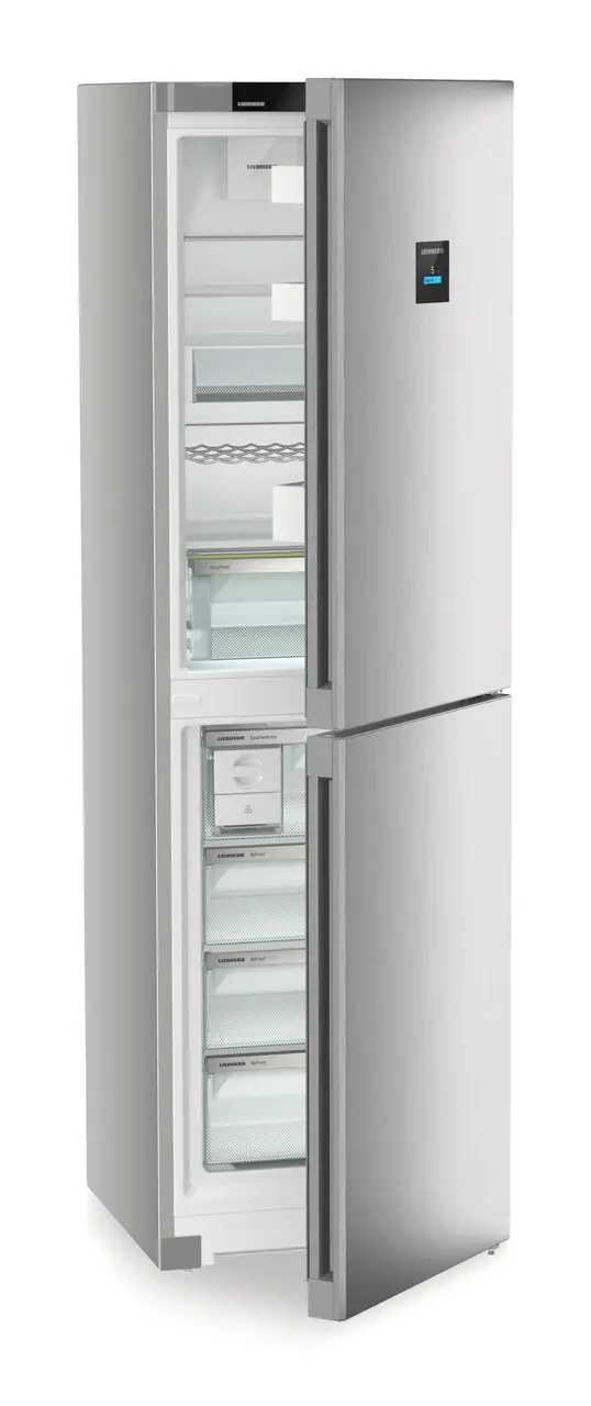 Combina frigorifica Liebherr CNsfc 573i, 359 l, EasyFresh, No Frost,  DuoCooling, Interior Fit, Clasa C, H 201.5 cm, Inox [6]