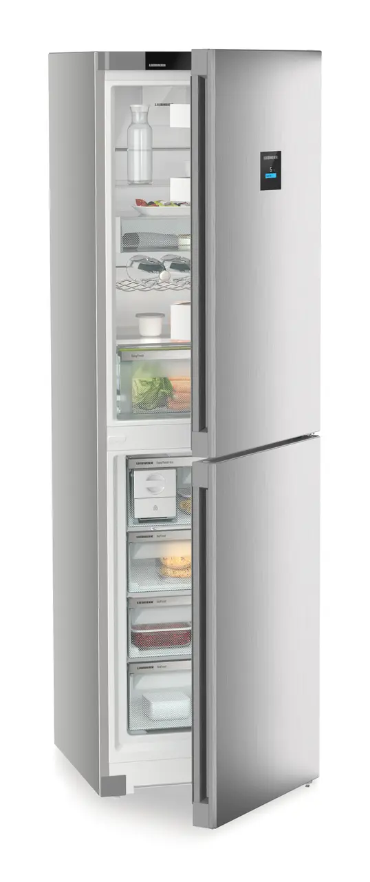 Combina frigorifica Liebherr CNsfc 573i, 359 l, EasyFresh, No Frost,  DuoCooling, Interior Fit, Clasa C, H 201.5 cm, Inox [8]
