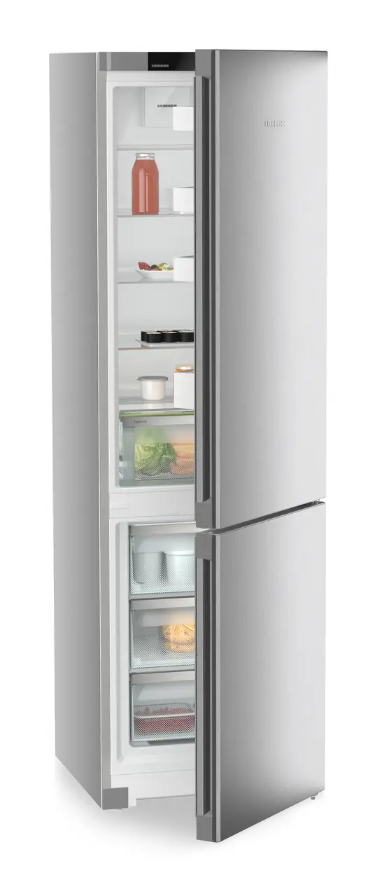 Combina frigorifica Liebherr CNsfd 5703, 371 l, No Frost, DuoCooling, EasyFresh,  Interior Fit, Clasa D, H 201.5 cm, Inox [8]