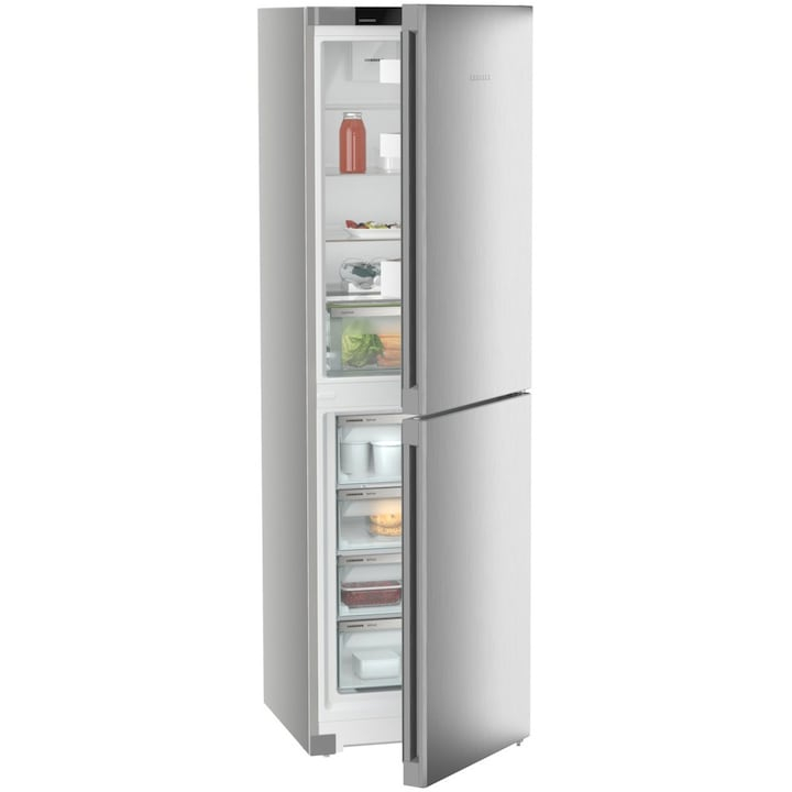 Combina frigorifica Liebherr CNsfd 5704, 359 l, No frost, DuoCooling, EasyFresh, Interior Fit, Clasa D, H 201.5 cm, Inox [3]