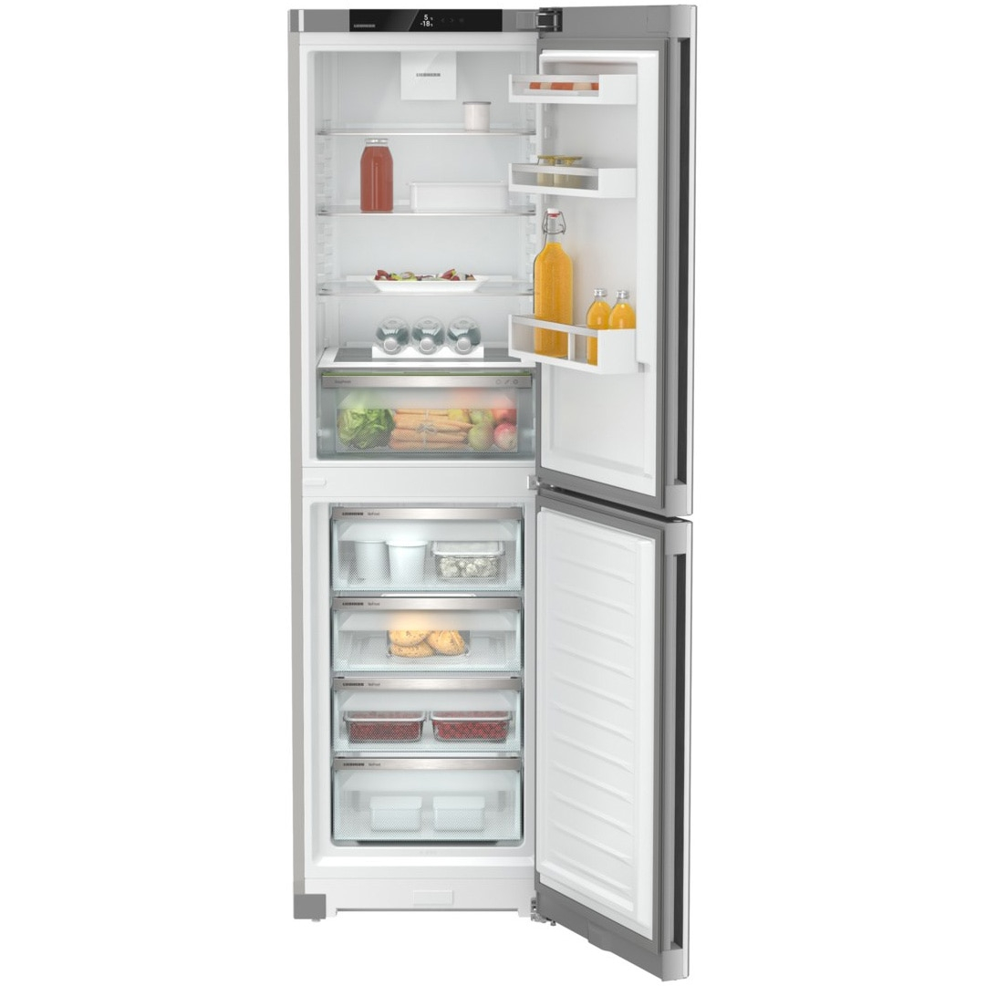 Combina frigorifica Liebherr CNsfd 5704, 359 l, No frost, DuoCooling, EasyFresh, Interior Fit, Clasa D, H 201.5 cm, Inox [5]