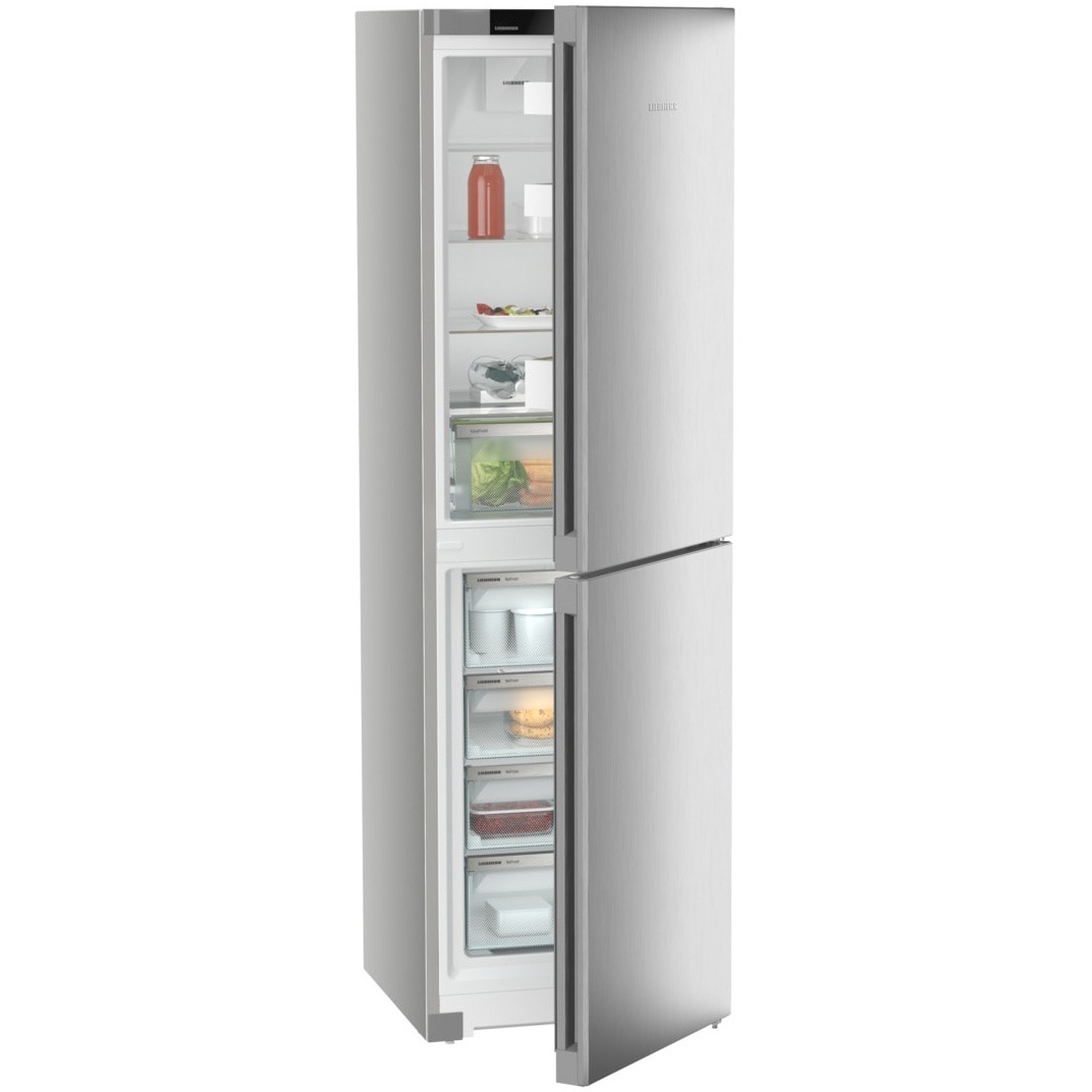 Combina frigorifica Liebherr CNsfd 5704, 359 l, No frost, DuoCooling, EasyFresh, Interior Fit, Clasa D, H 201.5 cm, Inox [4]