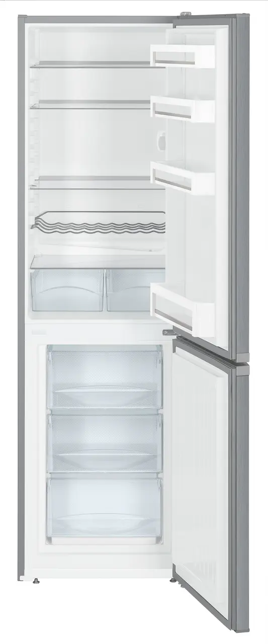 Combina frigorifica Liebherr CUele331-26, 296 l, VarioSpace, Clasa E,  SmartFrost, H 181.2 cm, Inox [3]