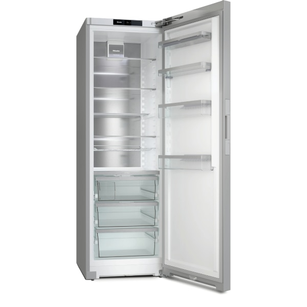 Combina frigorifica Miele KS 4887 DD edt/cs, 286 l, FlexiLight 2.0, PerfectFresh Active, DynaCool, Click2Open,  FreshTouch, ComfortClean, H 185cm, Silver [2]
