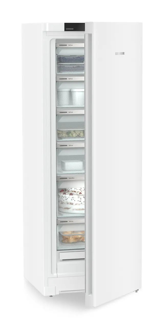 Congelator Liebherr FNd 5026, 6 sertare, No Frost, SuperFrost, 238 l, Clasa D, Touch Display, FrostProtect, H 165.5 cm, Alb [8]
