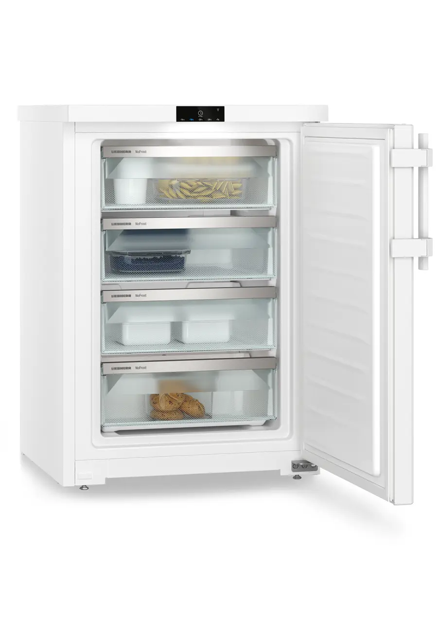 Congelator Liebherr FNdi 1624, 4 sertare, No Frost, SuperFrost, 92 l,FrostProtect,  Clasa D, TouchControl, H 85 cm, Alb [3]