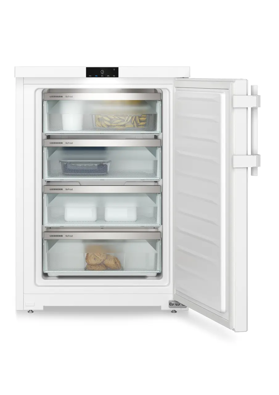 Congelator Liebherr FNdi 1624, 4 sertare, No Frost, SuperFrost, 92 l,FrostProtect,  Clasa D, TouchControl, H 85 cm, Alb [4]