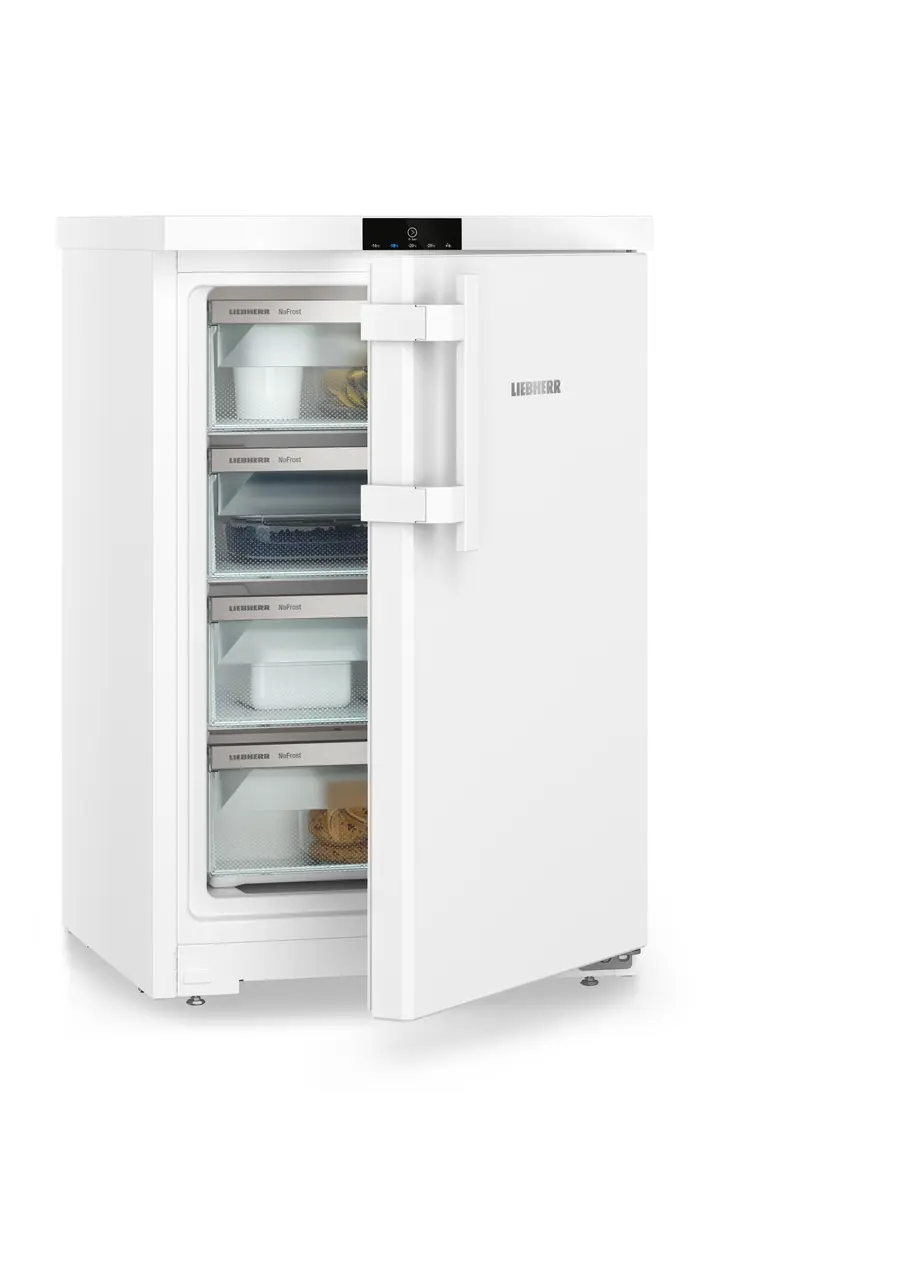 Congelator Liebherr FNe 1404, 92 l, 4 sertare, No Frost, SuperFrost, FrostProtect, Clasa E, TouchControl, H 85 cm, Alb [8]