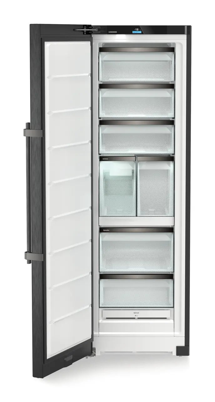 Congelator Liebherr SFNbsd 529i Peak, No Frost, 278 l, H 185.5 cm,BlackSteel, Clasa D,  Dark Inox [7]