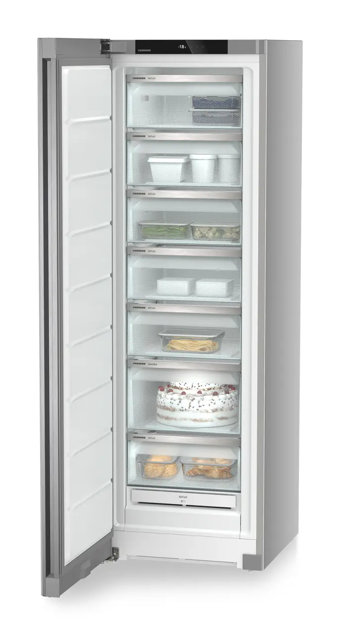 Congelator Liebherr SFNsfd 5227 Plus, 277 l, NoFrost, SpaceBox, Display tactil, VarioSpace, SuperFrost, Clasa D, SteelFinish [3]