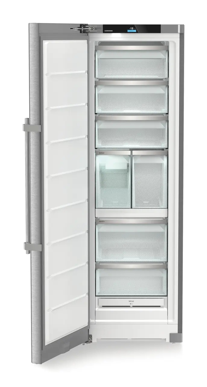 Congelator Liebherr SFNstd 529i Peak, 278 l, H 185.5 cm, Clasa D, No Frost,  SmartSteel, Inox [7]