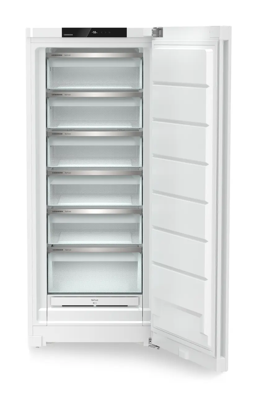 Congelator vertical LIEBHERR FNd 7026, Seria Plus, 311l,  NoFrost, Clasa D, SmartDeviceBox, Display tactil, BluPerformance, FrostProtect, VarioSpace, Otel, Alb [7]
