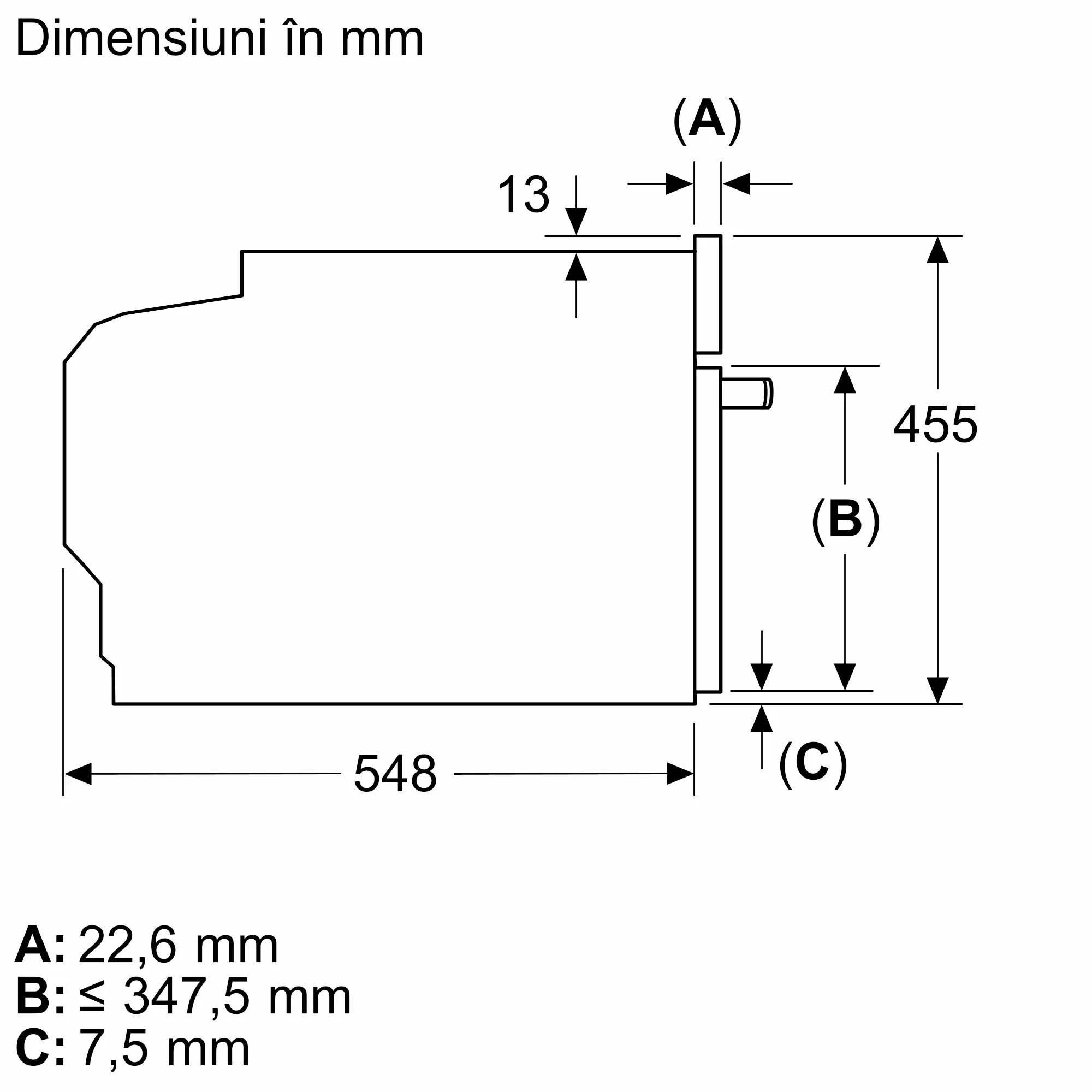 Cuptor compact cu microunde încorporabil Neff C29MS3AY0, 45 l, 900 W, autocurățare EcoClean + hidrolitică, Touch Control, Home Connect, Negru [7]
