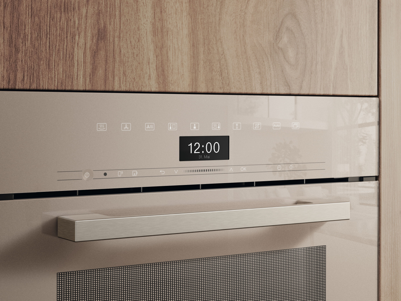 Cuptor cu abur Combi compact Miele DGC 7440 HC Pro Bej Perla [2]