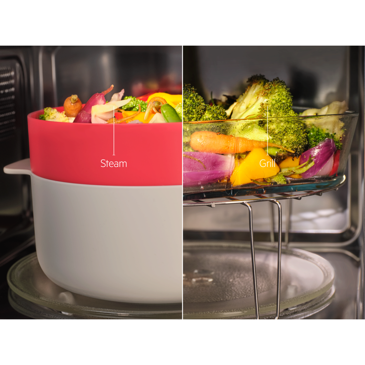 Cuptor cu microunde incorporabil AEG OS5GM251EB, 25 l, Putere microunda 900 W, Putere grill 1000 W,Afisaj digital, Timer electronic [4]