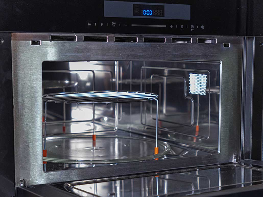 Cuptor cu microunde incorporabil Pando PHM-850, 34 l, 900 W, grill 1100 W, ușă rabatabilă, Touch Control, Gama TOP [5]