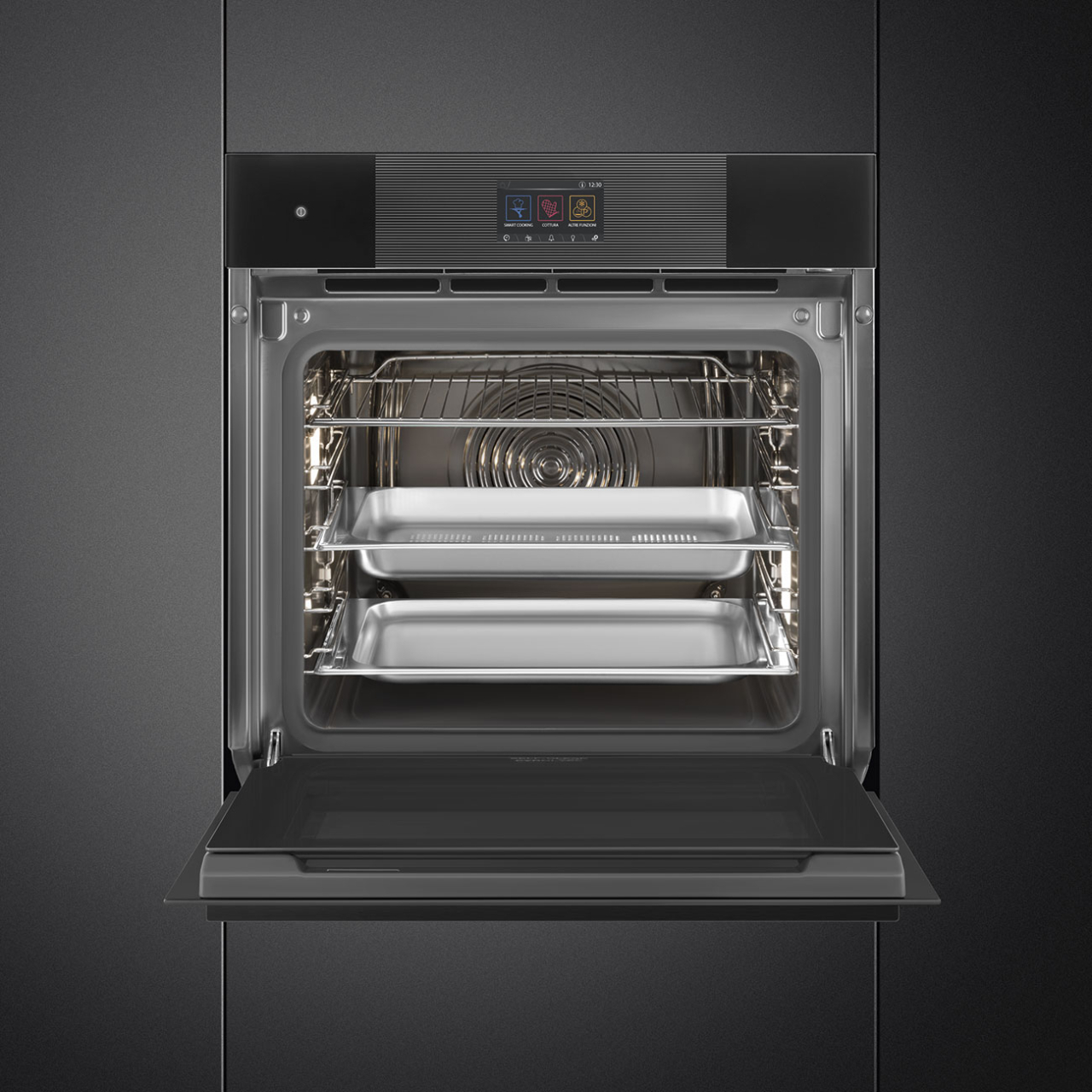 Cuptor electric cu funcție de abur, Linea SO6104S4PB3, 20 funcții de coacere [2]