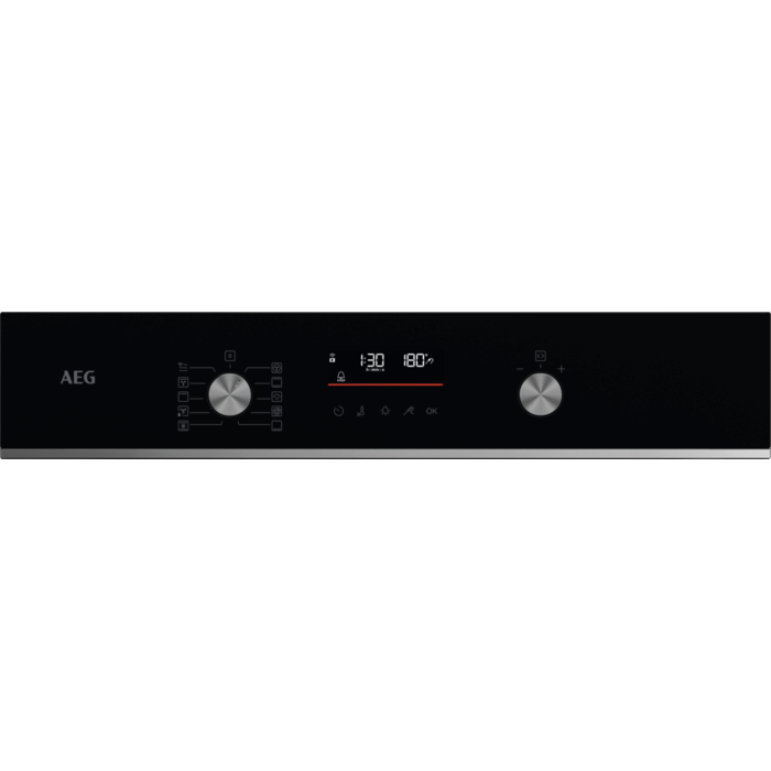 Cuptor electric incorporabil AEG OA5PB531AB Seria 5000, SteamBake-gatire cu abur, 71 l, 60 cm, 9 functii, Wi-Fi, Senzor gatire,  Pirolitic,Clasa A+, Negru [2]