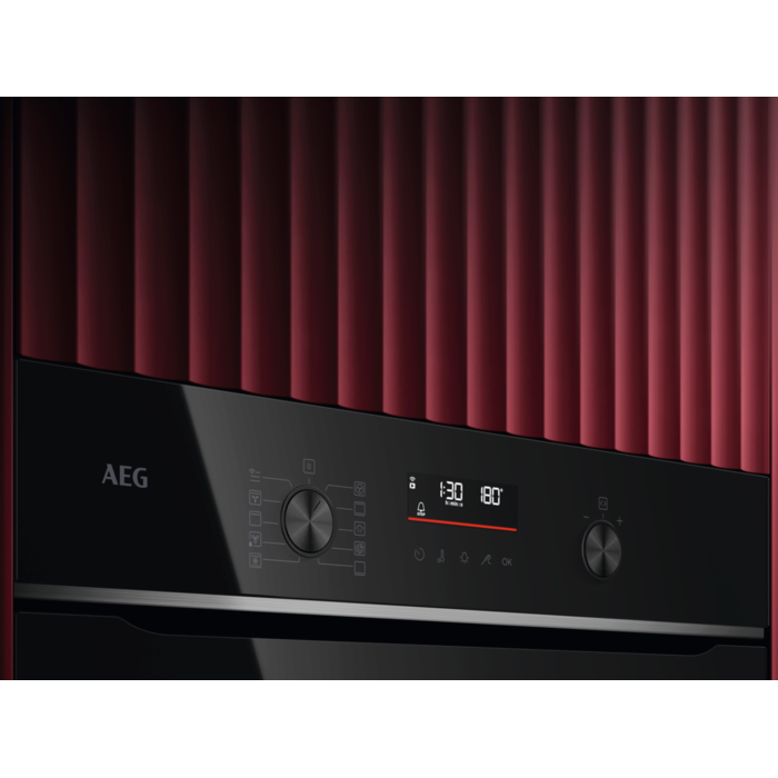 Cuptor incorporabil AEG OA5PB531AB, Electric, SteamBake-gatire cu abur, Autocuratare pirolitica, Conectivitate WI-FI, 45 programe predefinite, Inchidere amortizata a usii, Grill, Senzor gatire,  71 L, [4]