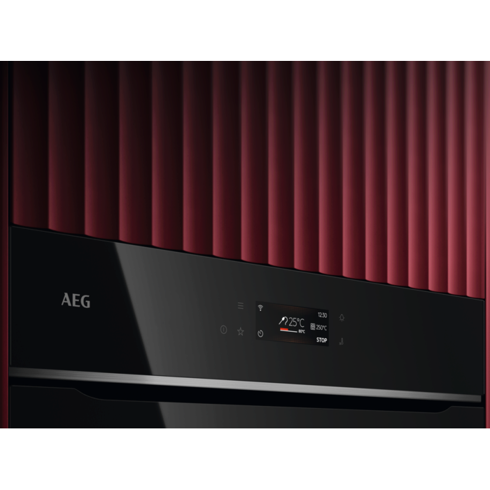 Cuptor incorporabil AEG OS6PB631AB, Electric, WI-FI, Autocuratare pirolitica, Control touch, 172 de programe predefinite, Senzor gatire, Inchidere amortizata a usii, volum net 72 L, Clasa A++, Negru/I [2]