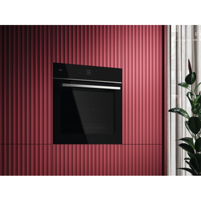 Cuptor incorporabil AEG OS6PB631AB, Electric, WI-FI, Autocuratare pirolitica, Control touch, 172 de programe predefinite, Senzor gatire, Inchidere amortizata a usii, volum net 72 L, Clasa A++, Negru/I [3]