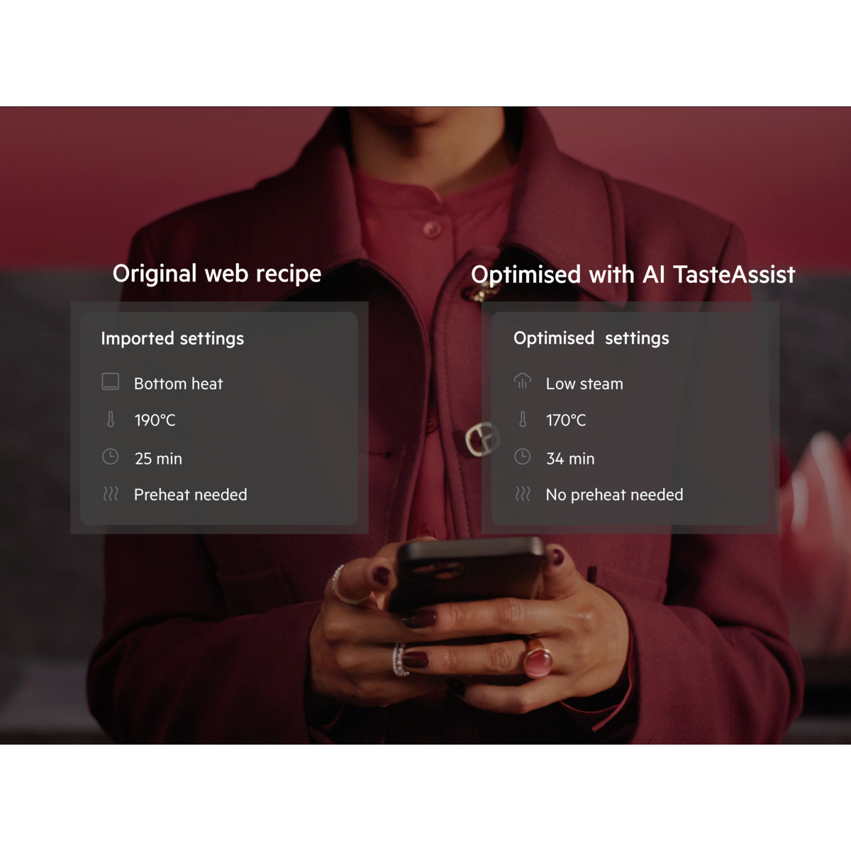 Cuptor incorporabil AEG TP9SB831AB, Electric, SteamPro, Autocuratare cu abur, 70 l, Clasa A++, Wi-Fi, negru [5]