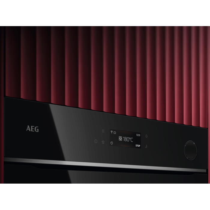 Cuptor incorporabil AEG TR7PB63ZSB, Electric, SteamCrisp-gatire cu abur, Conectivitate WI-FI, Autocuratare pirolitica, Control touch, 167 programe predefinite, Senzor gatire, Inchidere amortizata a us [3]