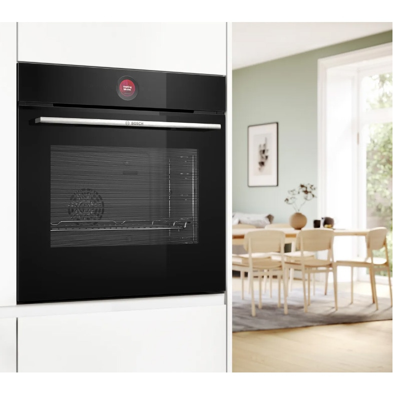 Cuptor incorporabil Bosch Seria 8 HBG7541B1, Electric, 71 l, Multifunctional, 14 functii , Home Connect, Grill, Air Fry, Autocuratare EcoClean Direct, Clasa A+ [4]