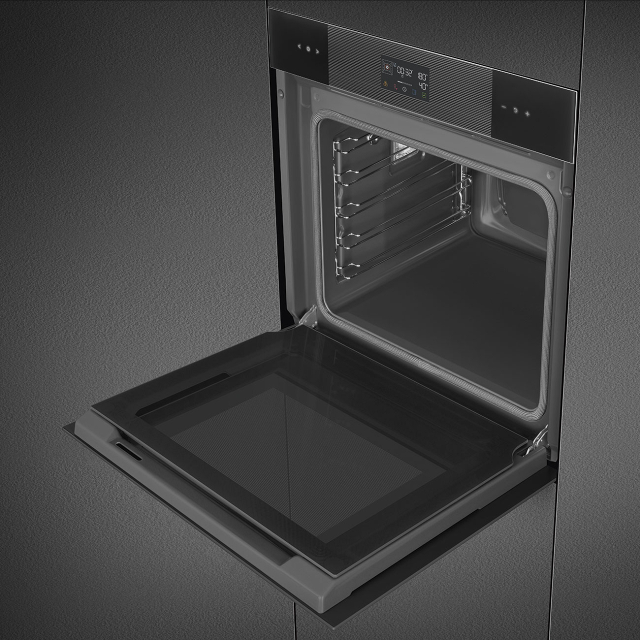 Cuptor incorporabil electric Smeg, Linea SOP6102S2PB3, 60 cm, pirolitic [3]