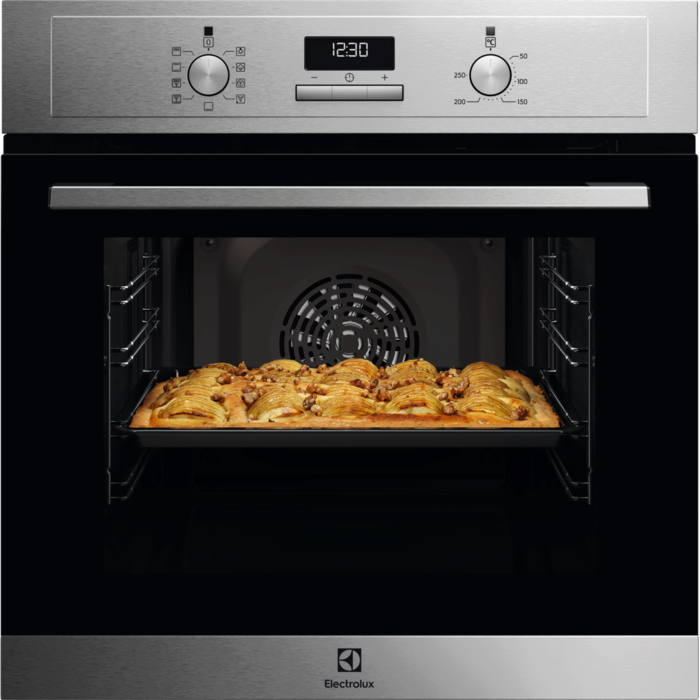 Cuptor incorporabil Electrolux EOD3F40BX, 65 l, Autocuratare catalitica, Timer electronic, SteamBake, Grill, Clasa A, Inox antiamprenta [1]