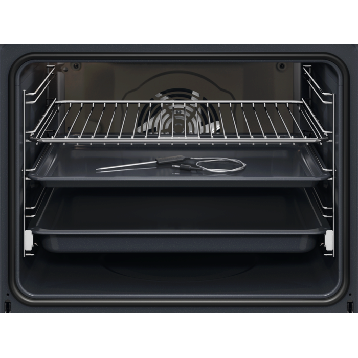 Cuptor incorporabil Electrolux EOD6F77WX, Electric, Gătire cu abur SteamBake + Catalytic/AquaClean autocurățare, Wi‑Fi conectivitate, Inox antiamprentă, Volum 72 L, Clasa energetică A+ [4]