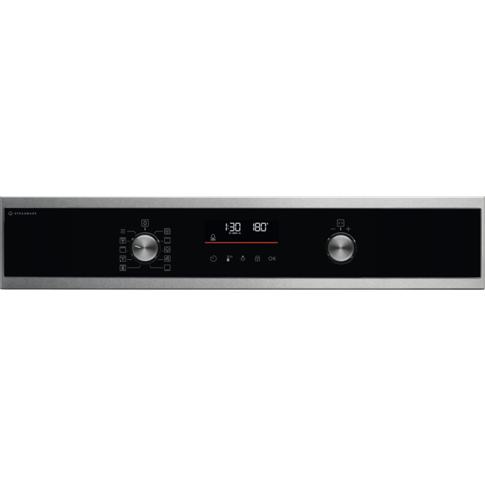 Cuptor incorporabil Electrolux EOD6P66X, Electric, Autocurățare pirolitică, Gătire cu abur SteamBake, Inox antiamprentă, Volum 72 L, Clasa energetică A+ [2]
