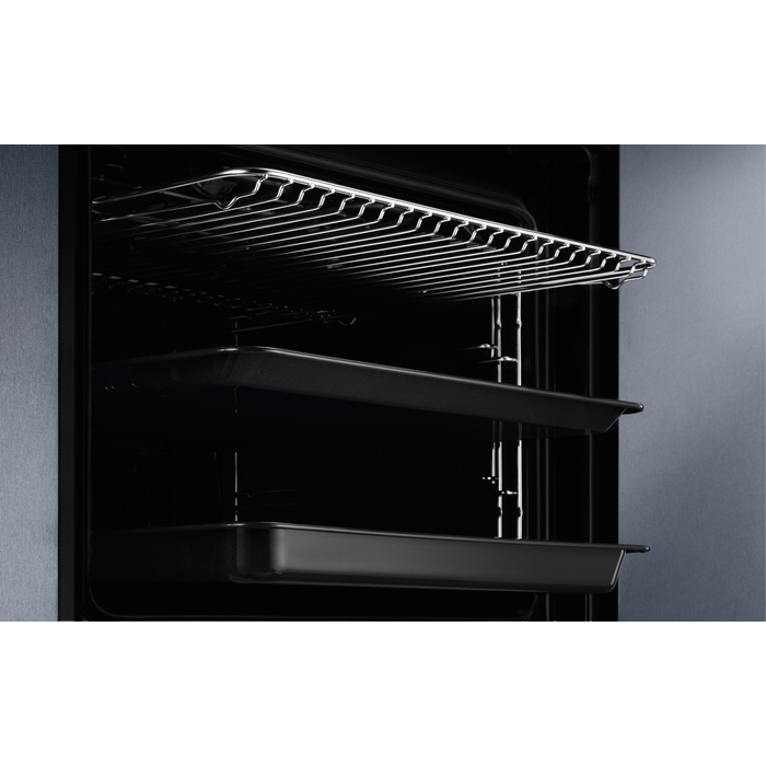 Cuptor incorporabil Electrolux EOD6P66X, Electric, Autocurățare pirolitică, Gătire cu abur SteamBake, Inox antiamprentă, Volum 72 L, Clasa energetică A+ [6]