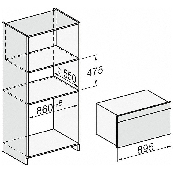 Cuptor incorporabil Miele H 7890 BP, Electric, Autocuratare pirolitica, 90 l, Clasa A, MotionReact, TwinPower, FoodView,  WiFi, Grill, Timer, Negru [3]