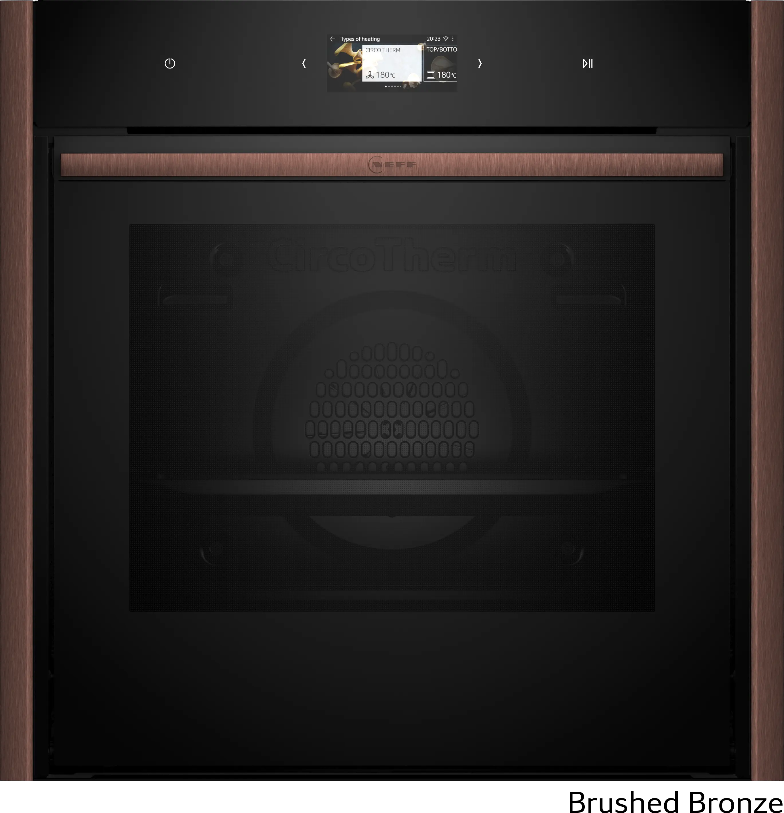 Cuptor încorporabil Neff B69CS3AY0, 60 cm, 71 l, autocurățare EcoClean + hidrolitică, Slide&Hide, TFT Full Touch 4.1”, Home Connect Wi-Fi, Clasă energetică A+, Negru [4]