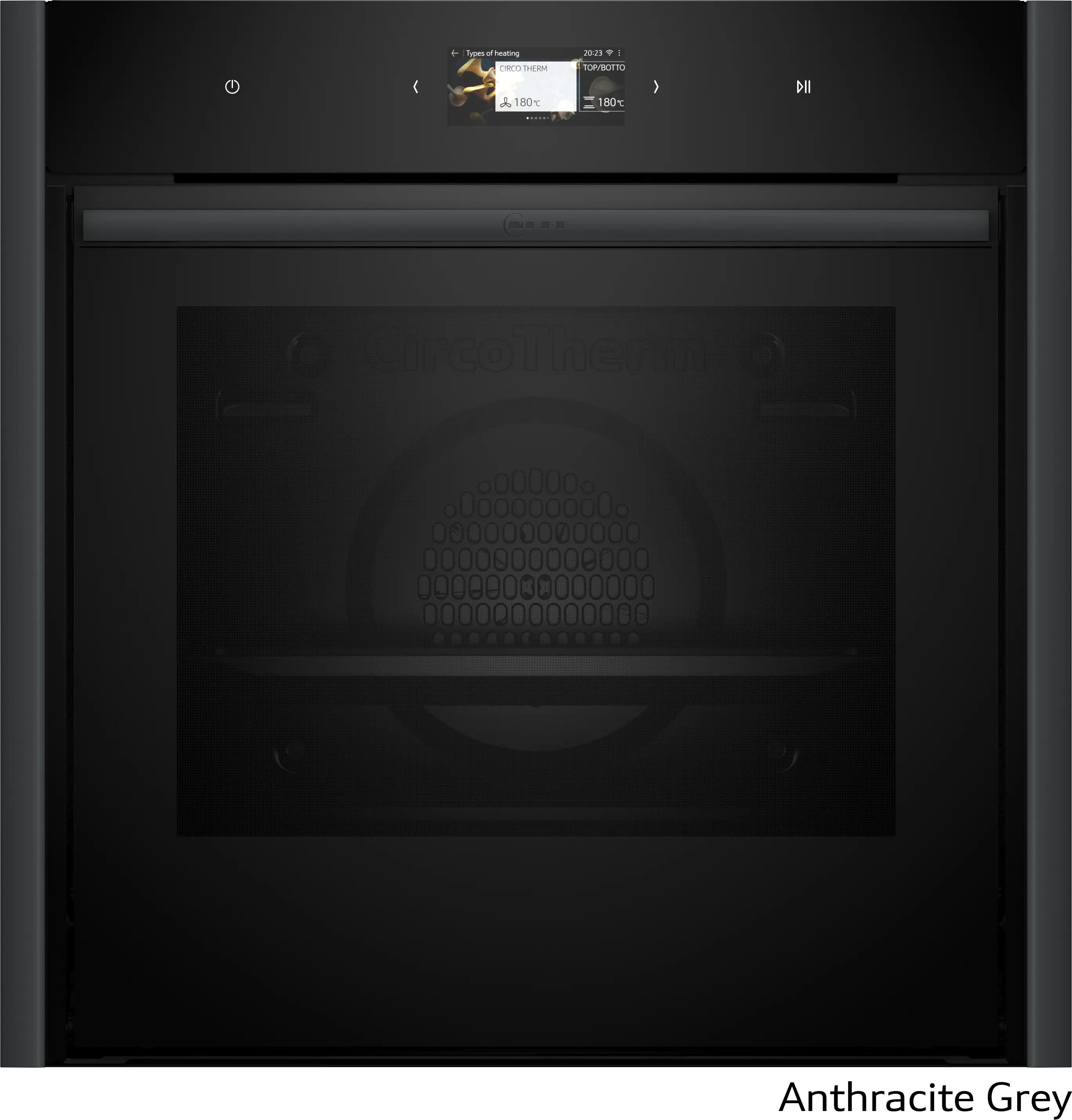 Cuptor încorporabil Neff B69CS3AY0, 60 cm, 71 l, autocurățare EcoClean + hidrolitică, Slide&Hide, TFT Full Touch 4.1”, Home Connect Wi-Fi, Clasă energetică A+, Negru [6]