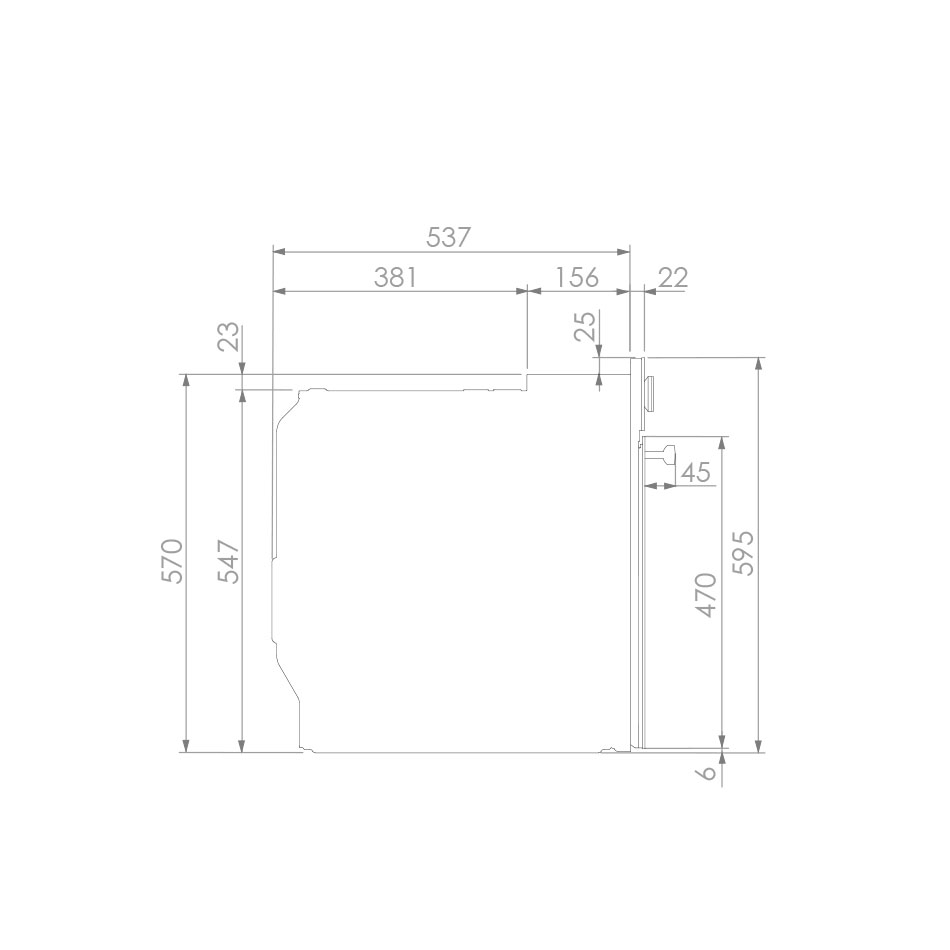 Cuptor incorporabil Pando PHB-961, 60 cm, 70 l, 12 funcții, Steam Cleaning System, Gama Premium [6]