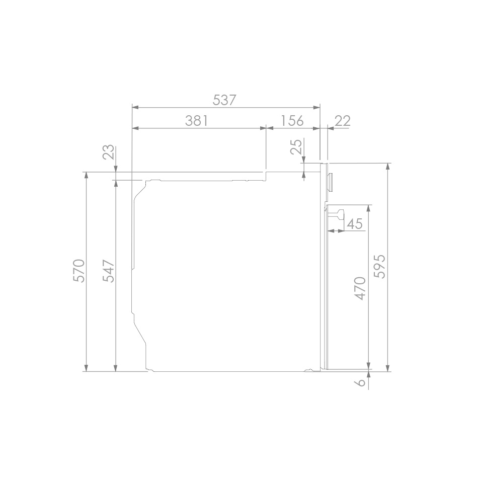 Cuptor incorporabil Pando PHP-962, 60 cm, 70 l, Autocurățare pirolitică, Steam Cleaning System, Gama Premium [6]
