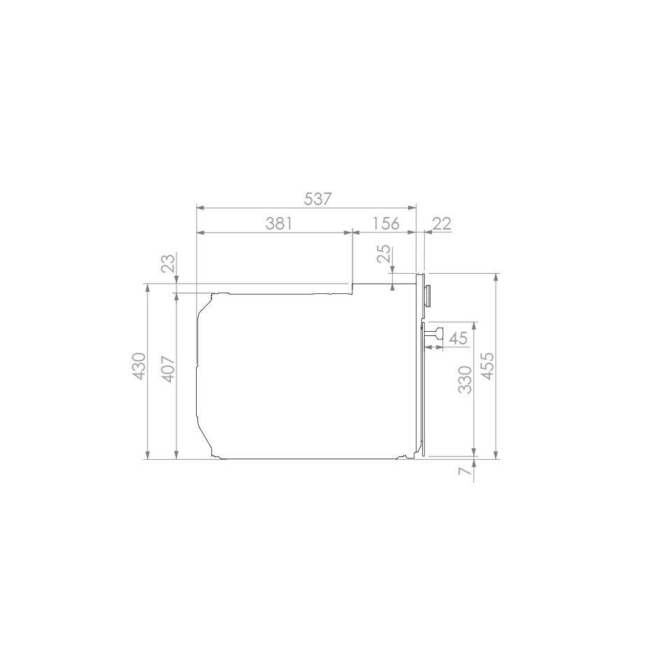 Cuptor incorporabil Pando PHT-941, 45 cm, 44 l, ecran TFT, Pando Chef, Steam Cleaning System, Gama Premium [6]