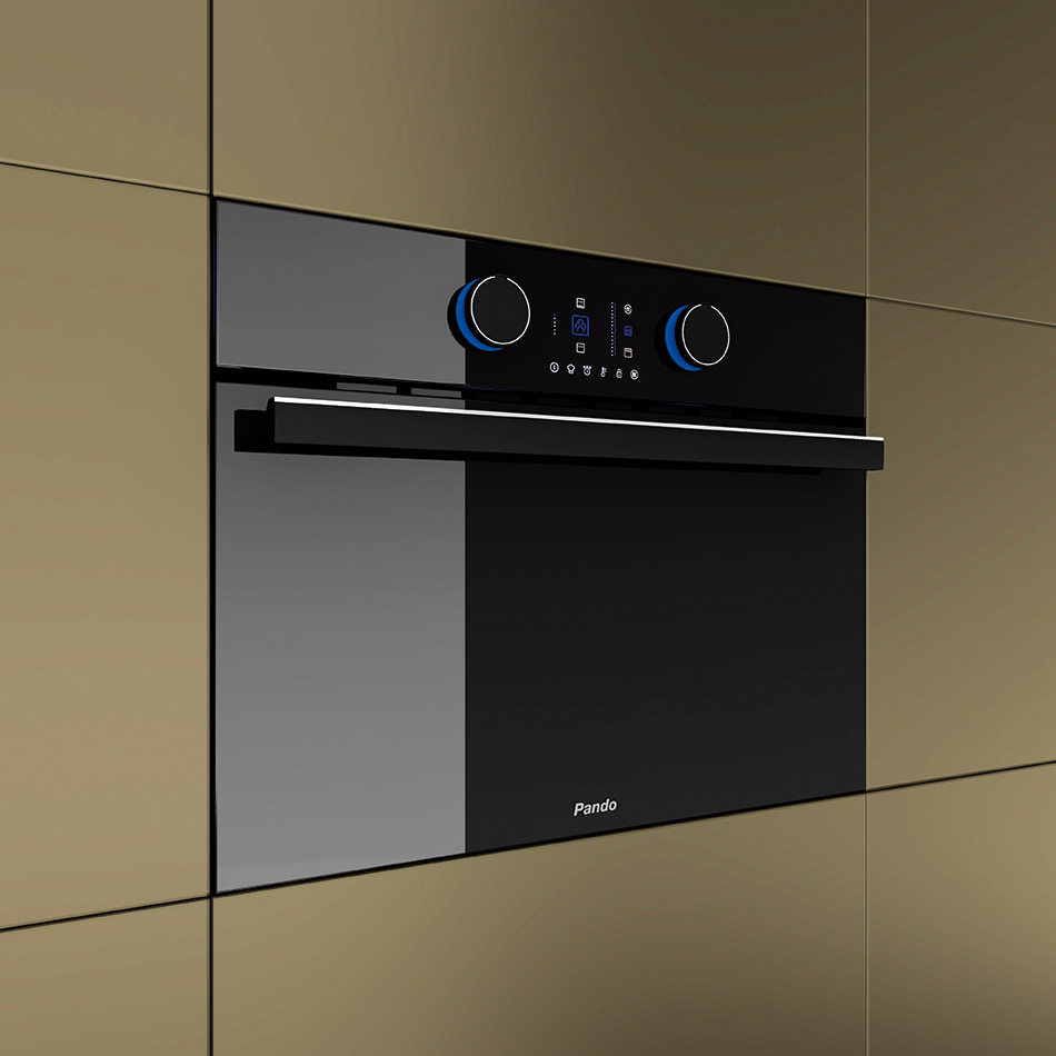 Cuptor incorporabil Pando PHT-941, 45 cm, 44 l, ecran TFT, Pando Chef, Steam Cleaning System, Gama Premium [3]