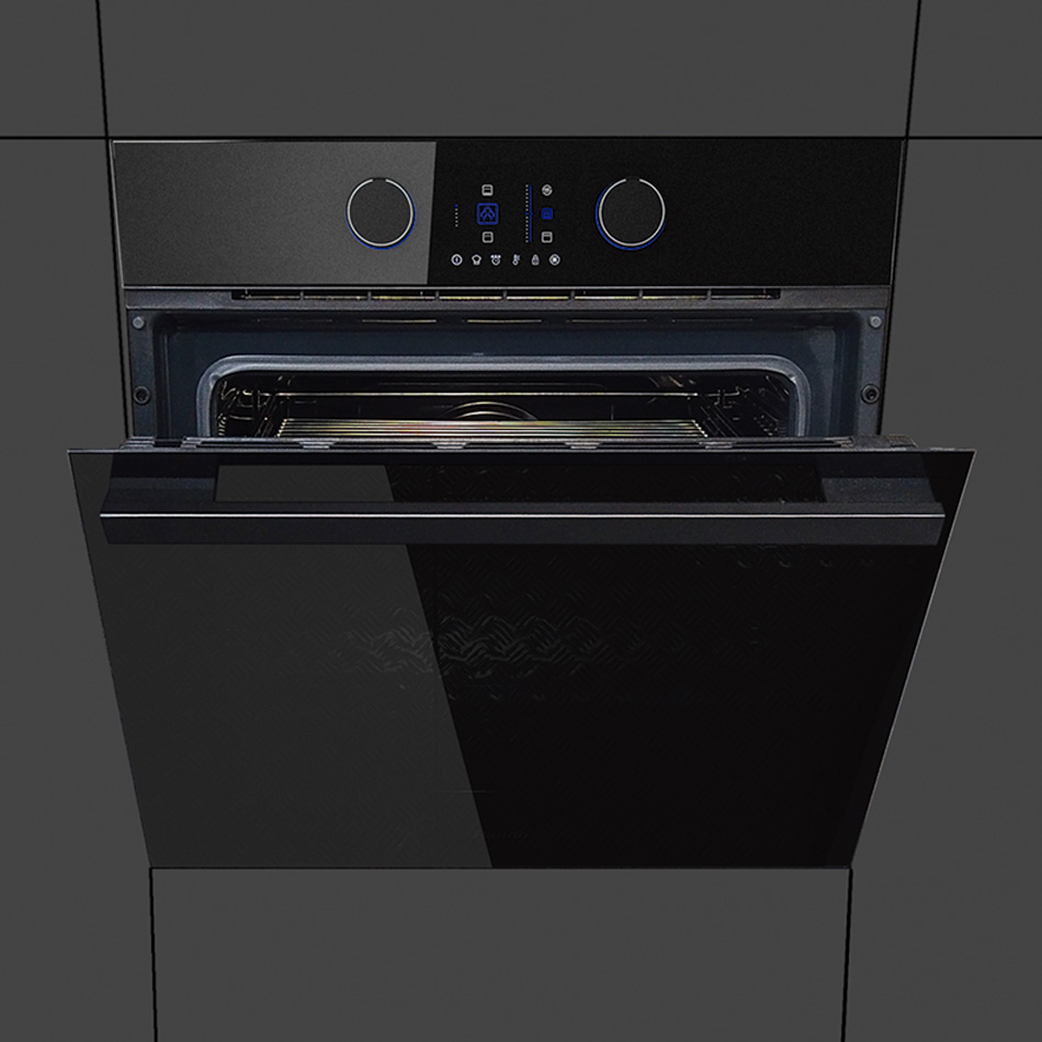 Cuptor incorporabil Pando PHT-963, 60 cm, 70 l, ecran TFT, Pando Chef, Steam Cleaning System, Gama Premium [3]