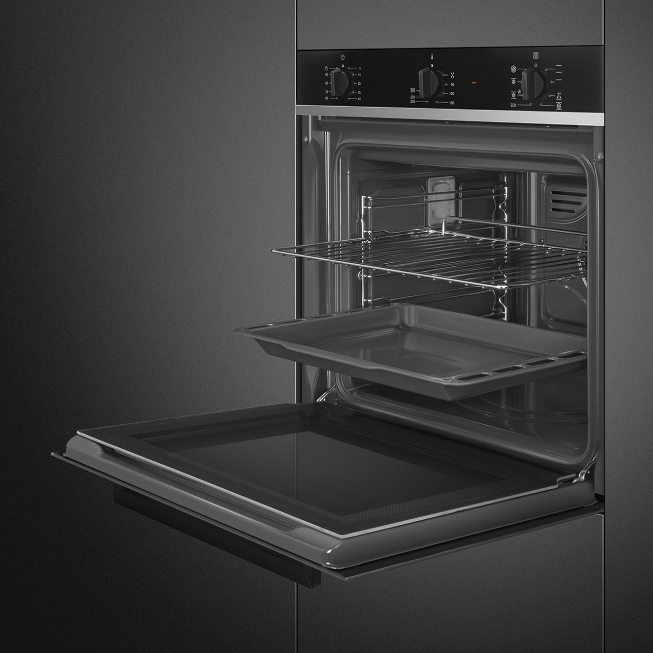 Cuptor incorporabil Smeg SF64M3TB, 60 cm [6]