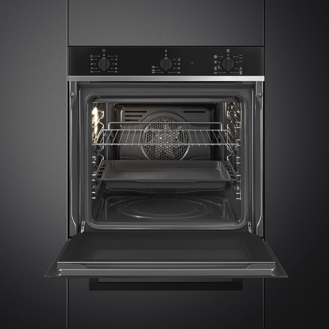 Cuptor incorporabil Smeg SF64M3TB, 60 cm [4]